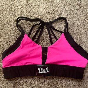 PINK strapy sports bra